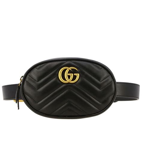 marsupio gucci nero donna|Marsupi Gucci nero per Donna .